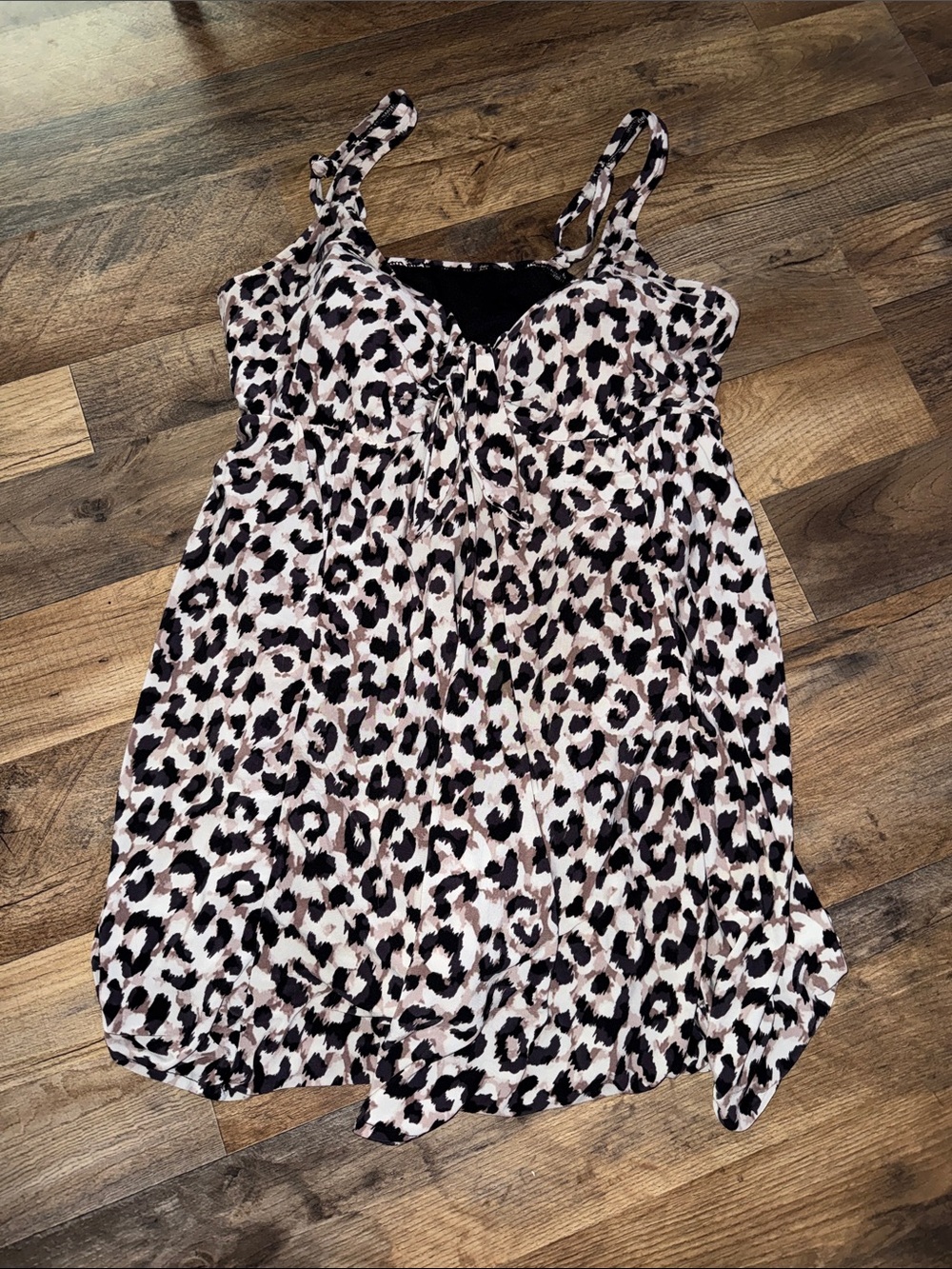 Bal Harbour Leopard One Piece Swim Dress